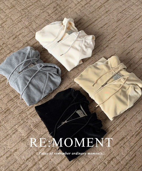 [RE:MOMENT/Same-day delivery] Made. Danibeloa Two Way Hooded Zip-Up 4 colors!