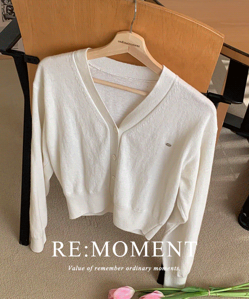 [RE:MOMENT/Sent on the same day without ivory] Made. Reece V-neck Cashmere Cardigan 5 colors!