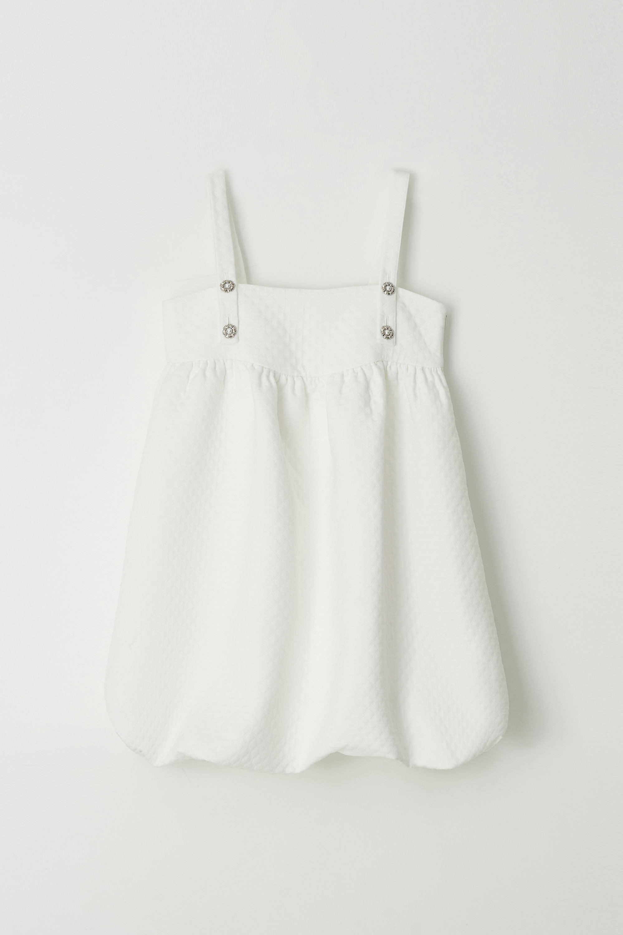 quilt one-piece (ivory)