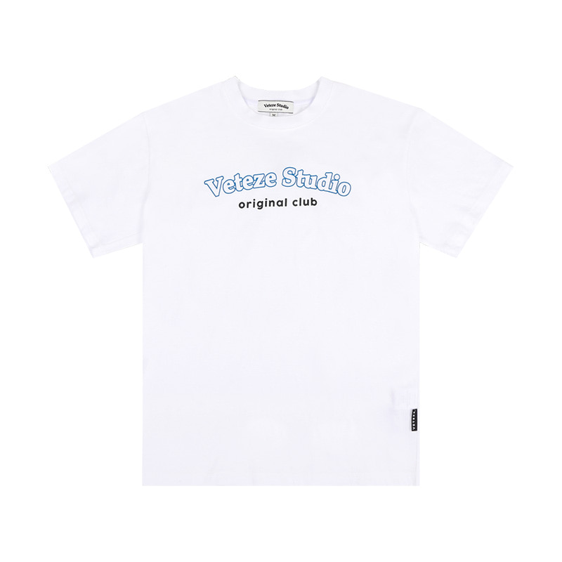 Big Studio Half T-shirts (white)