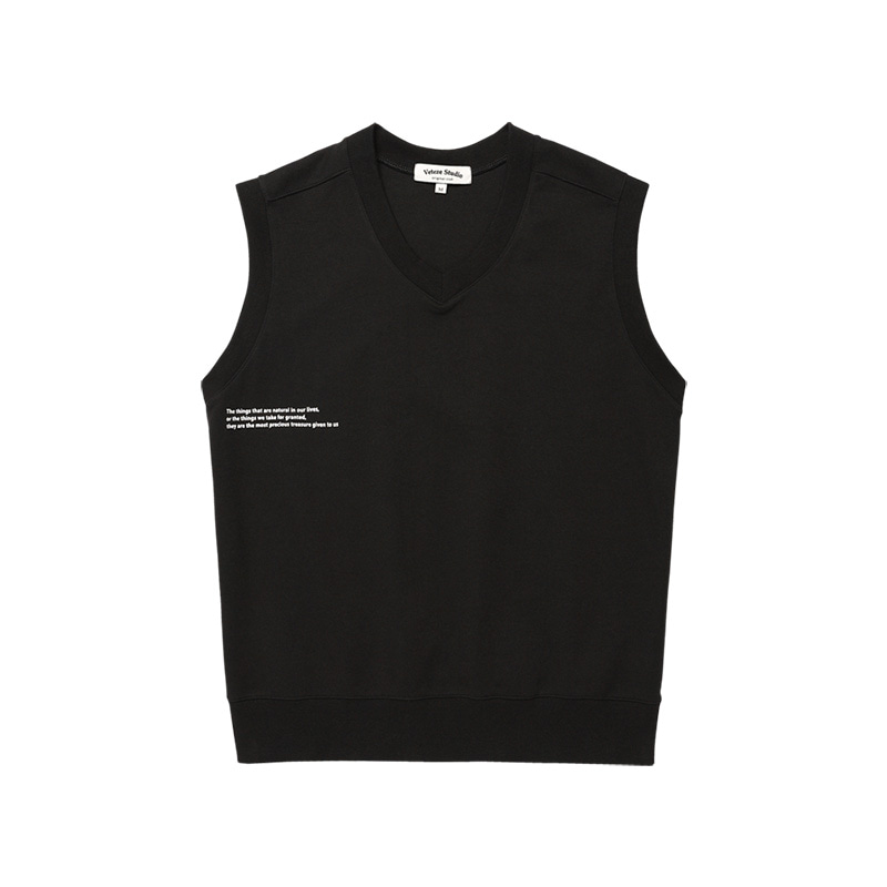 [HOTSHOT 노태현님 착용] Message Vest (black)