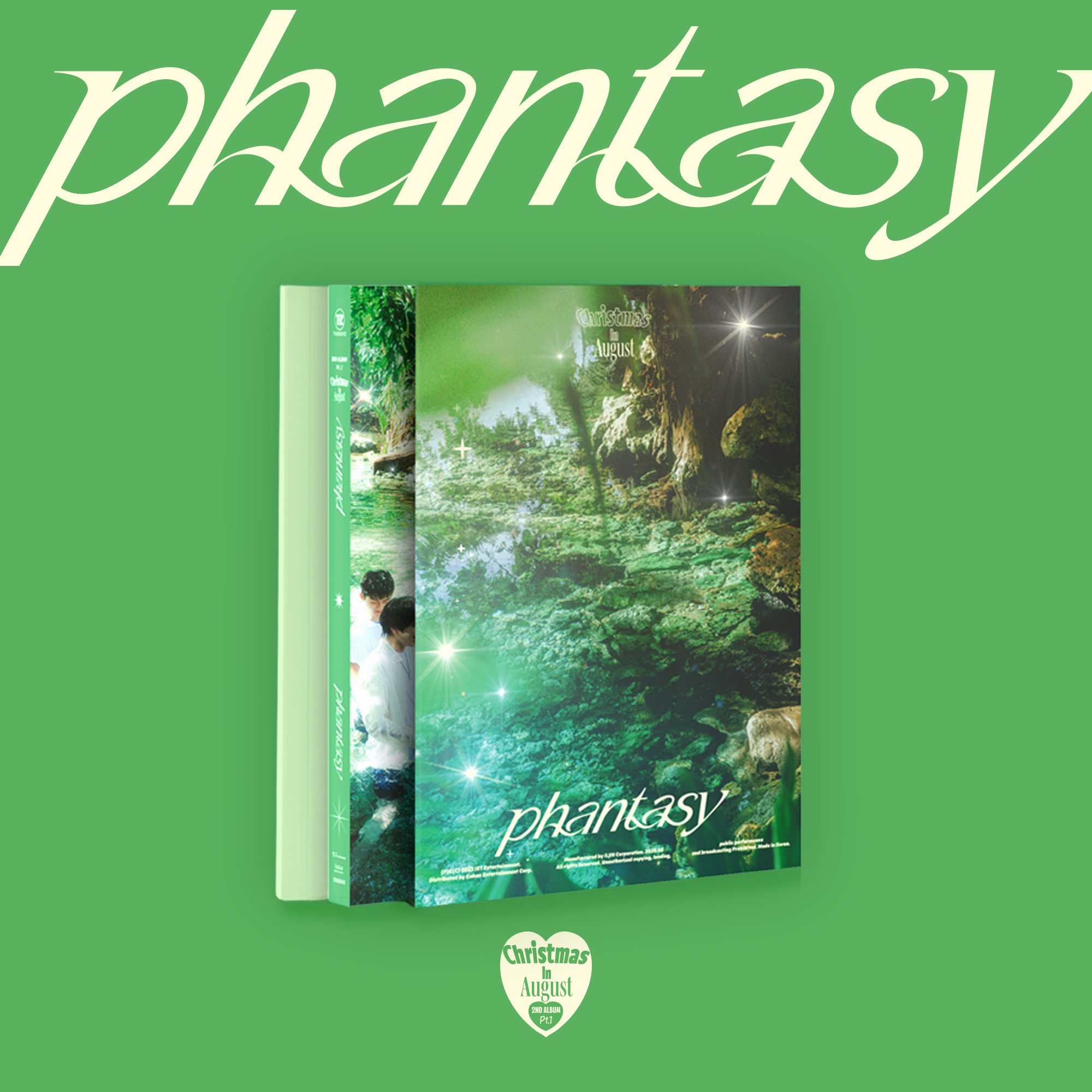 더보이즈(THE BOYZ) 2ND ALBUM [PHANTASY] Pt.1 Christmas In August (CD) (Present ver.)