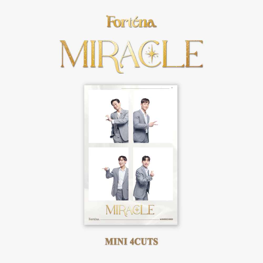 [미니네컷] 포르테나 (Forténa) 1st Digital Single ‘MIRACLE’ (Platform ver.) (인쇄용)