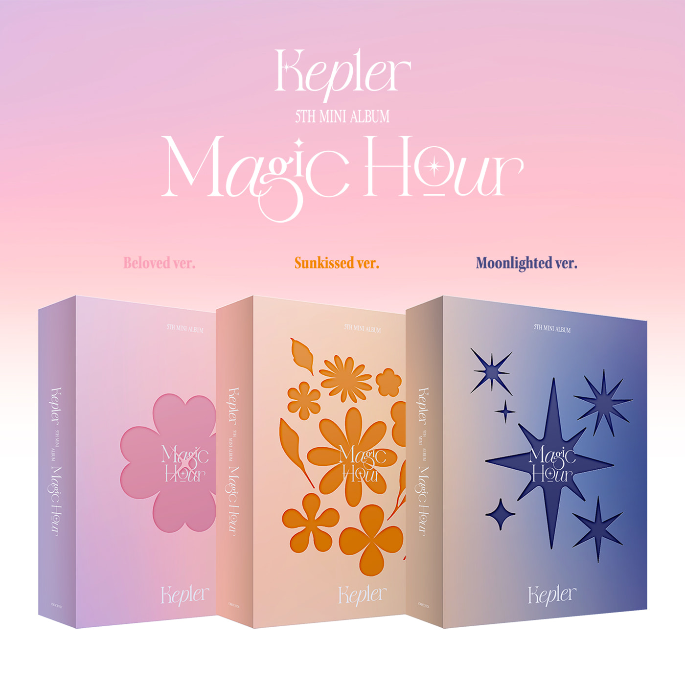 (예약) Kep1er(케플러) The 5th Mini Album  (CD) SET