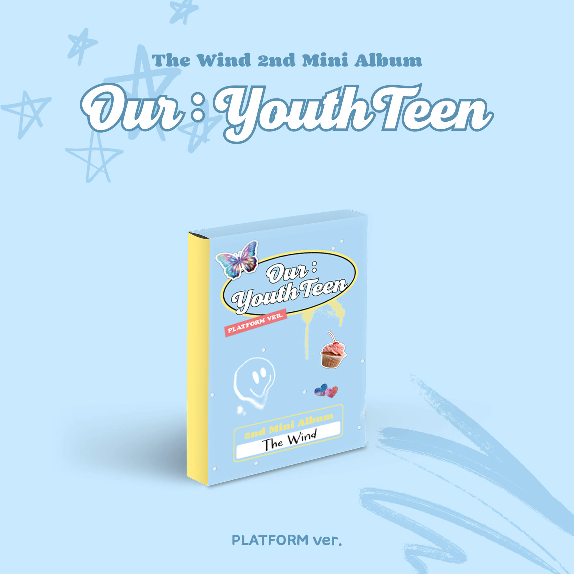 더윈드 (The Wind) 2nd Mini Album &#039;Our : YouthTeen&#039; (Platform ver.)