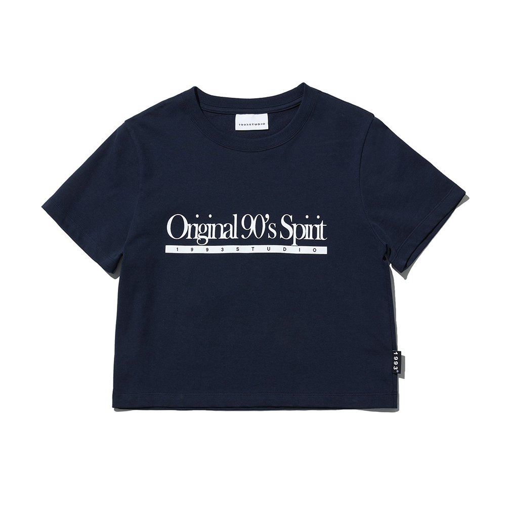 오리지널 90S 레귤러 티셔츠_네이비