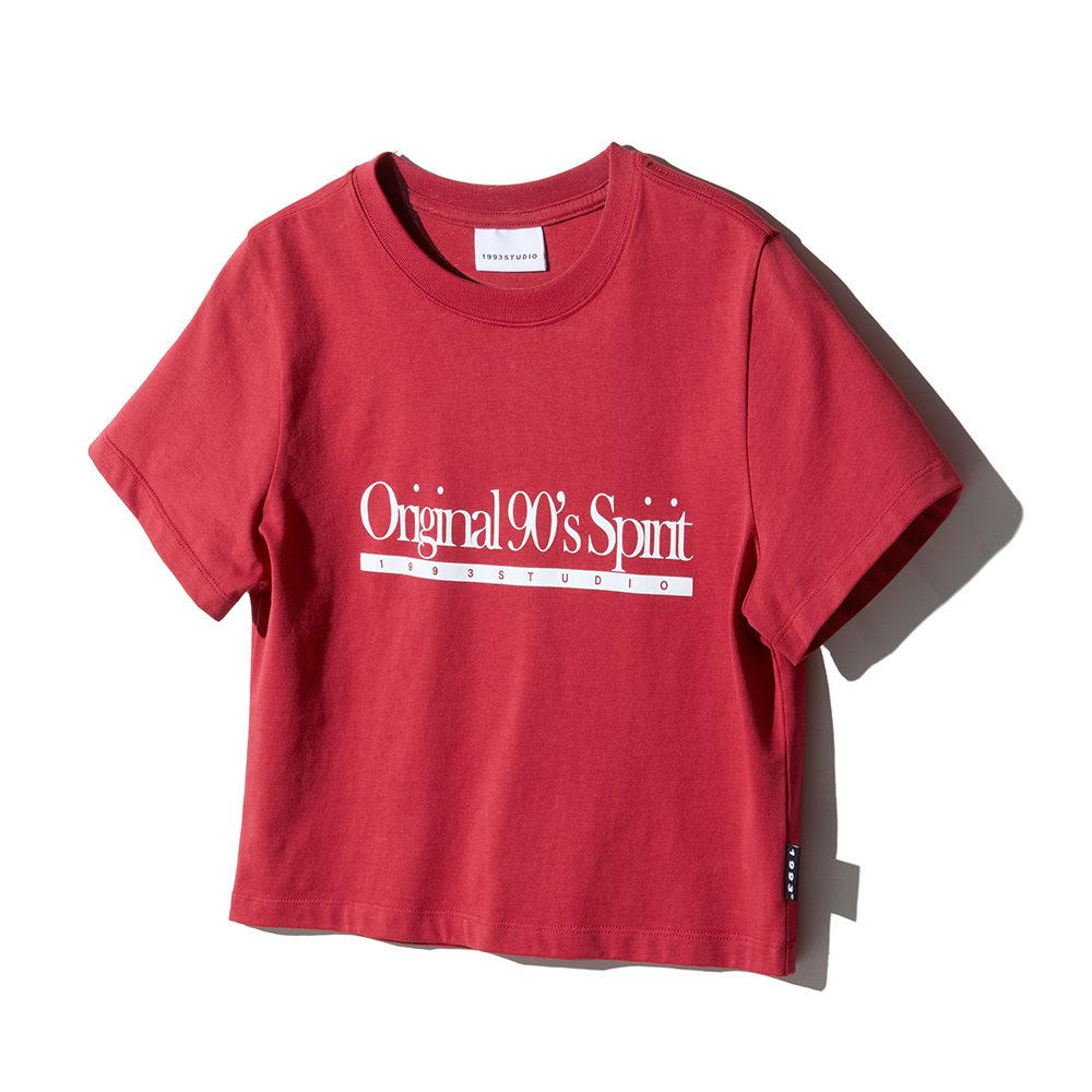 오리지널 90S 레귤러 티셔츠_레드