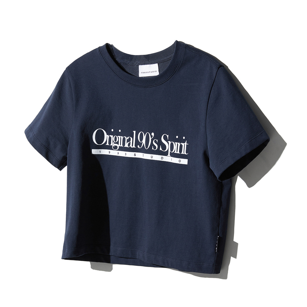 오리지널 90S 레귤러 티셔츠_네이비