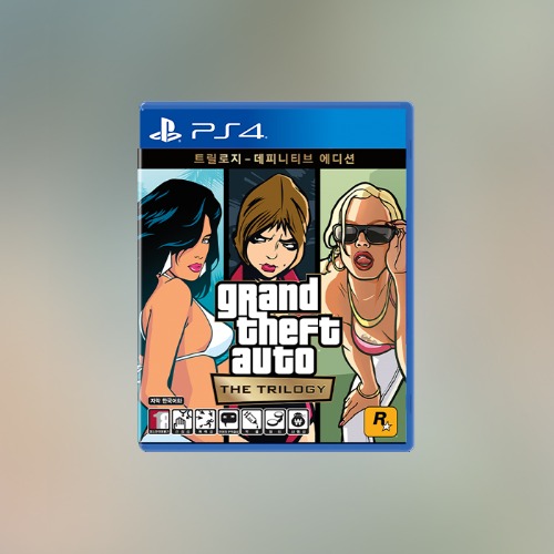 PS4 GTA 트릴로지 데피니티브 에디션 예약