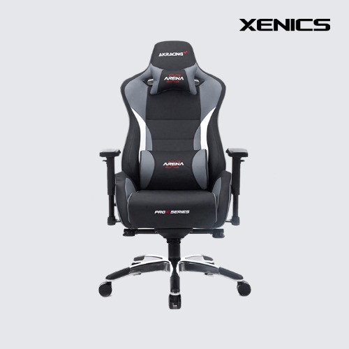 XENICS 제닉스 AKRACING Gaming Chair TYPE4 Gray 게임용 체어 게이밍 컴퓨터 의자 그레이