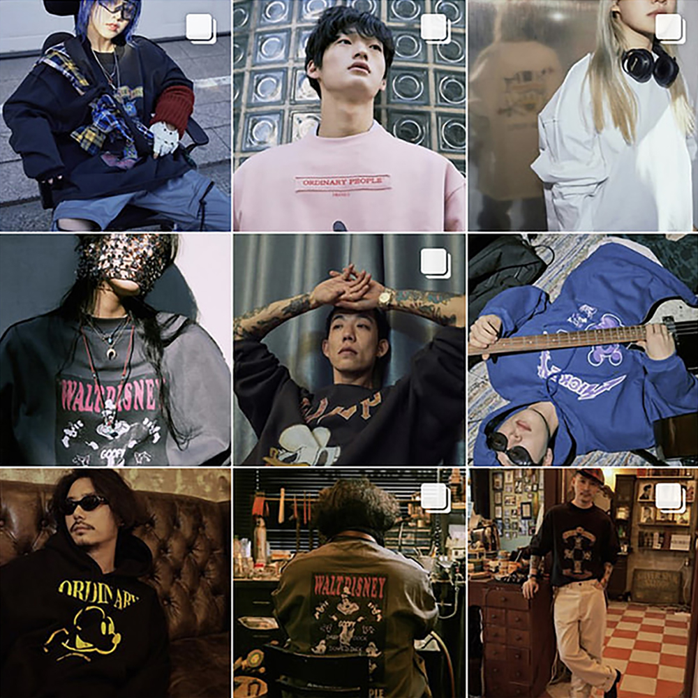 2018 F/W<br>ORDINARY PEOPLE X DISNEY<br> with VARIOUS ARTISTS