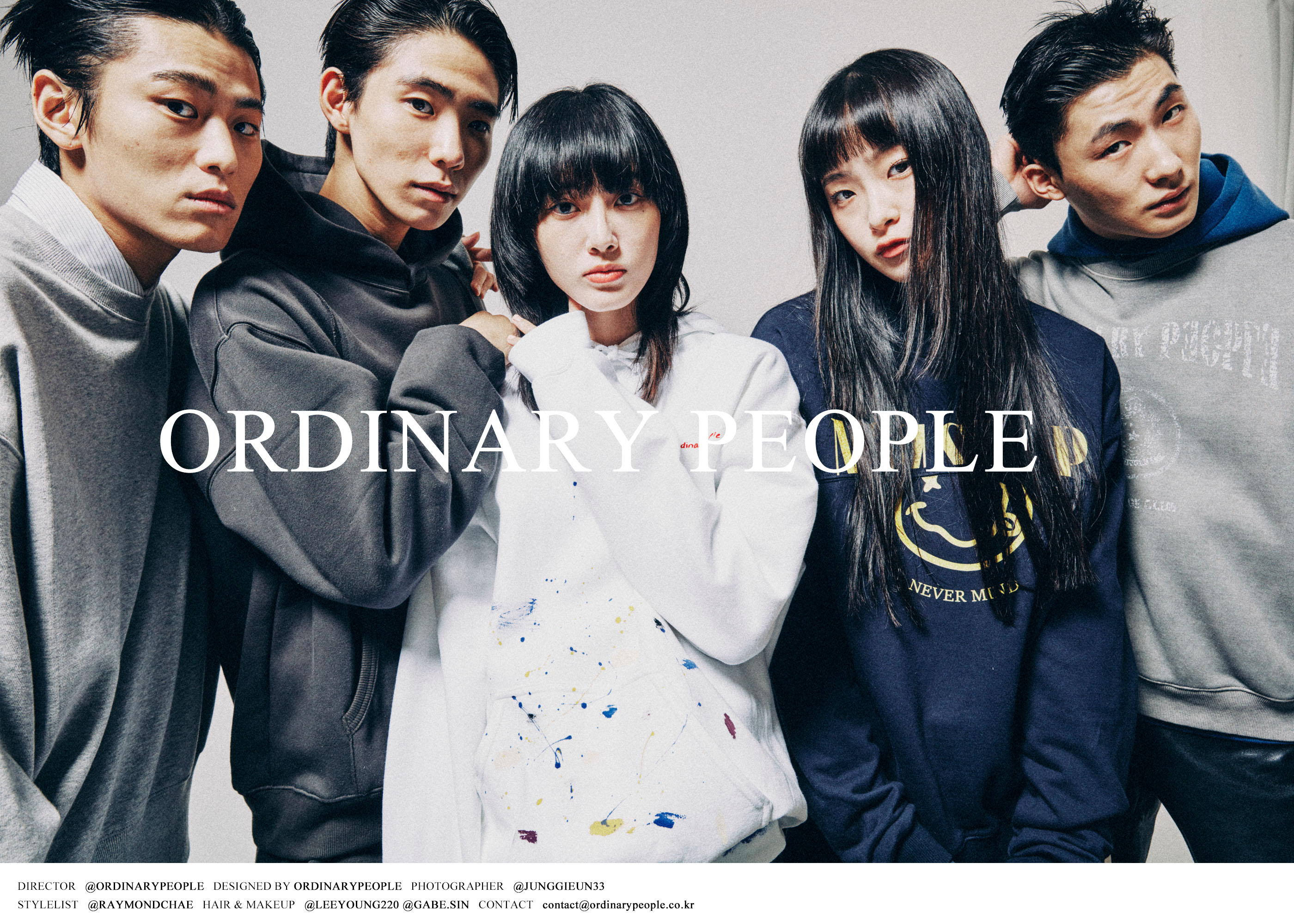 Ordinary People 2021fw 1st delivery Campaign Line