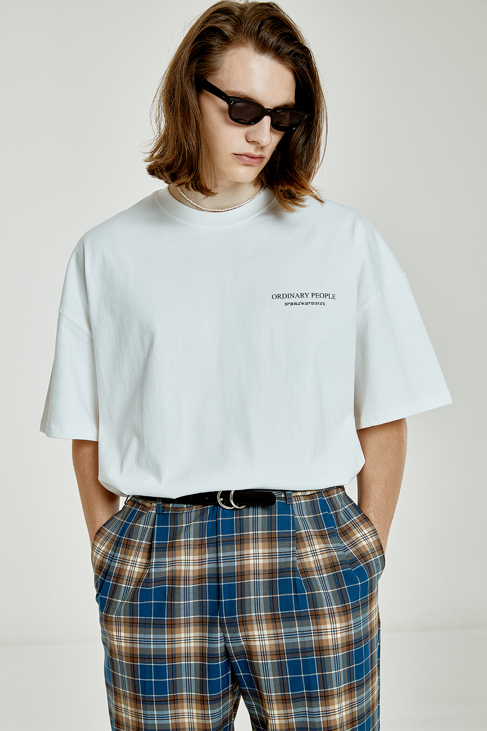 [5월 18일 예약발송] 오디너리 피플 로고 화이트 티셔츠