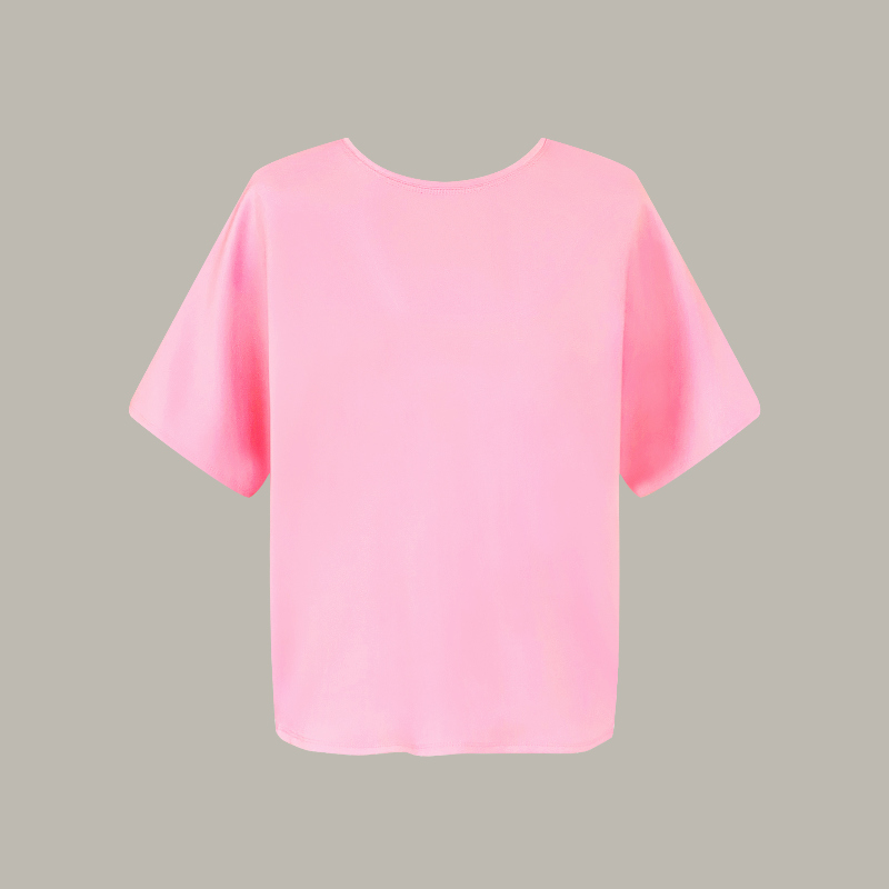 반팔 티셔츠 베이비핑크 색상 이미지-S2L5