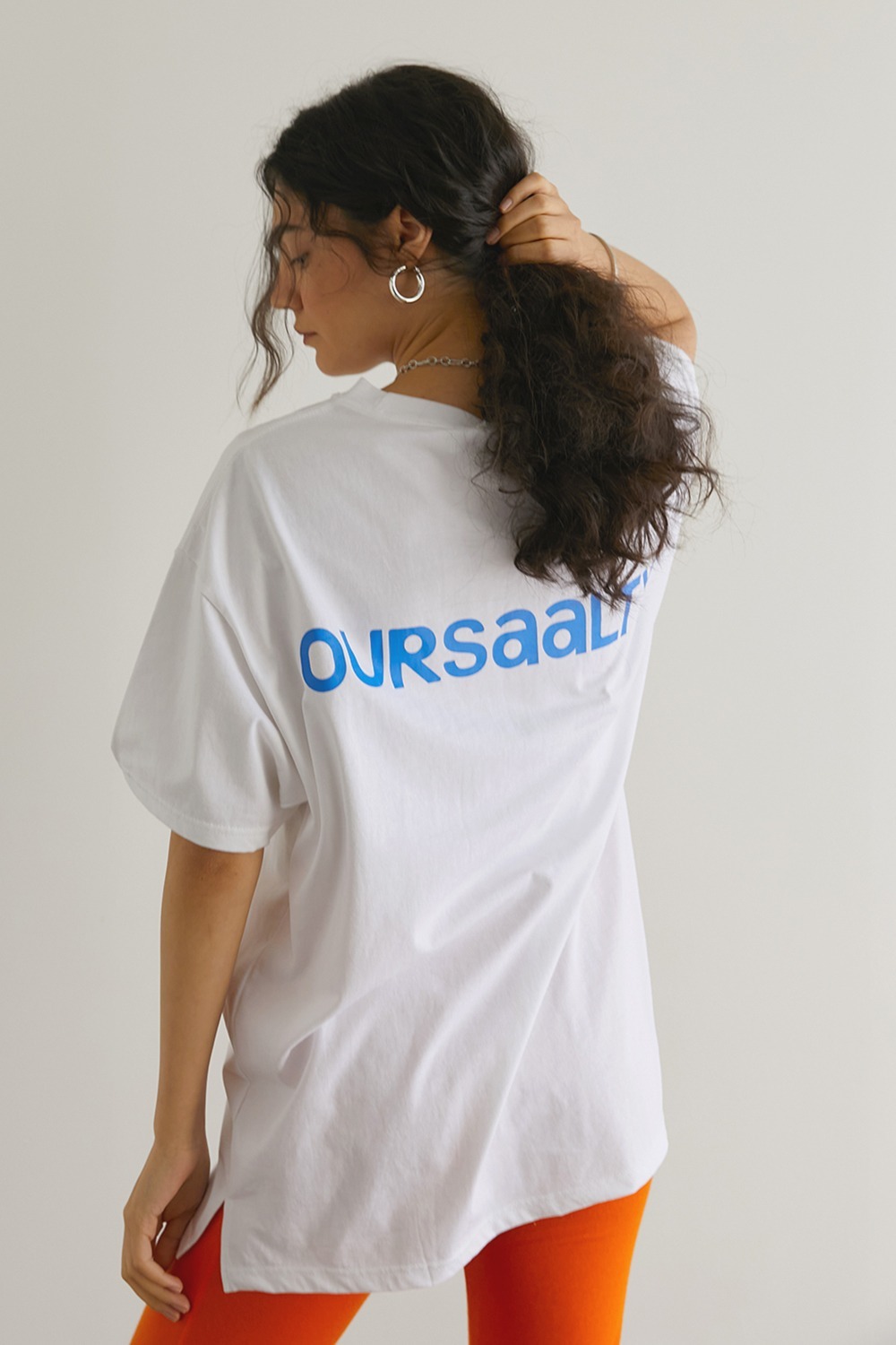 Oursaalty Box T-Shirt / White