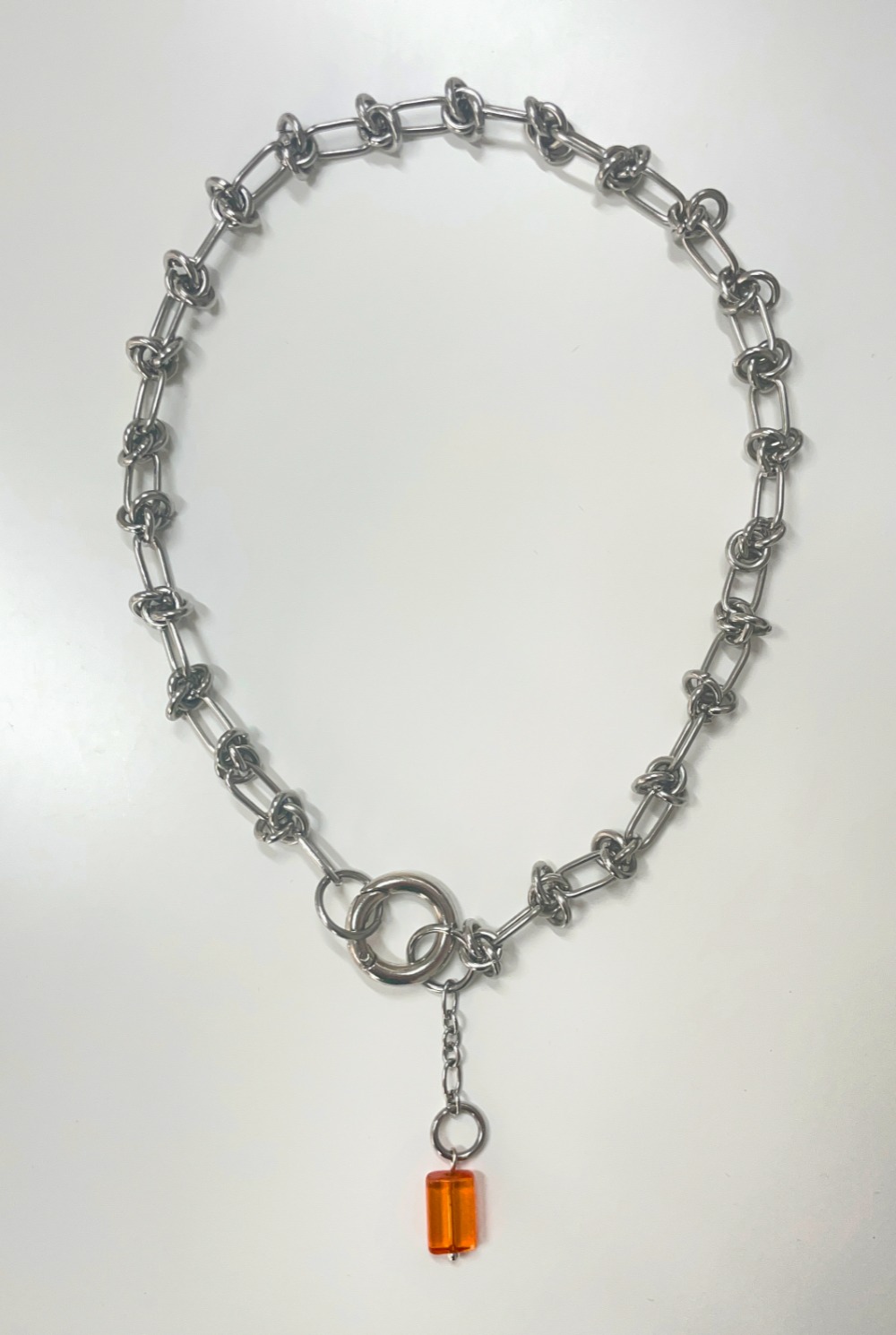 Knot Chain Necklace / Surgical Steel