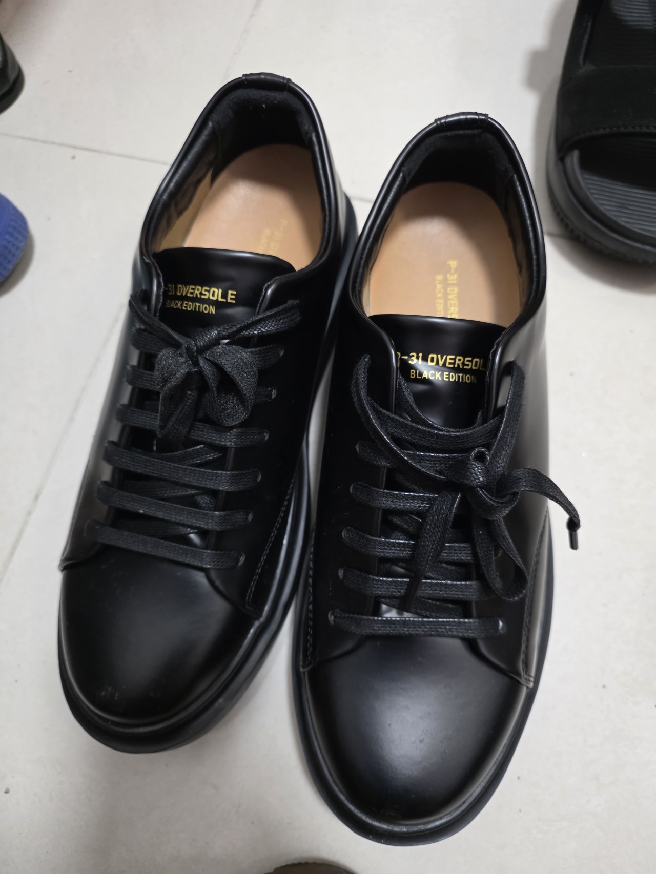 2025 P-31 OVERSOLE BLACK EDITION 7CM - 블랙에디션 - P-31