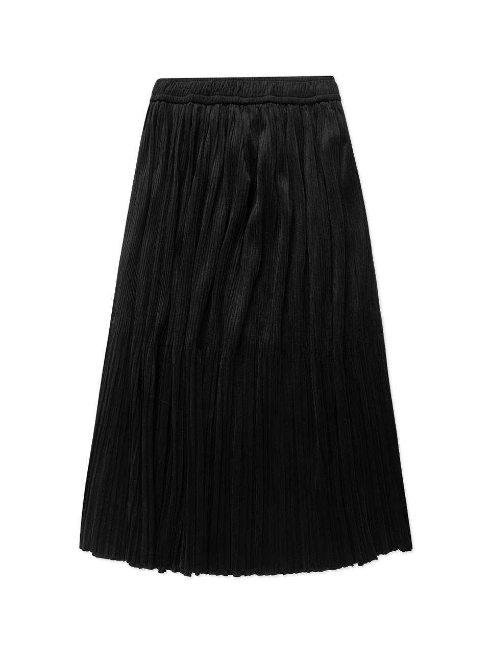 Pleats Skirt Black