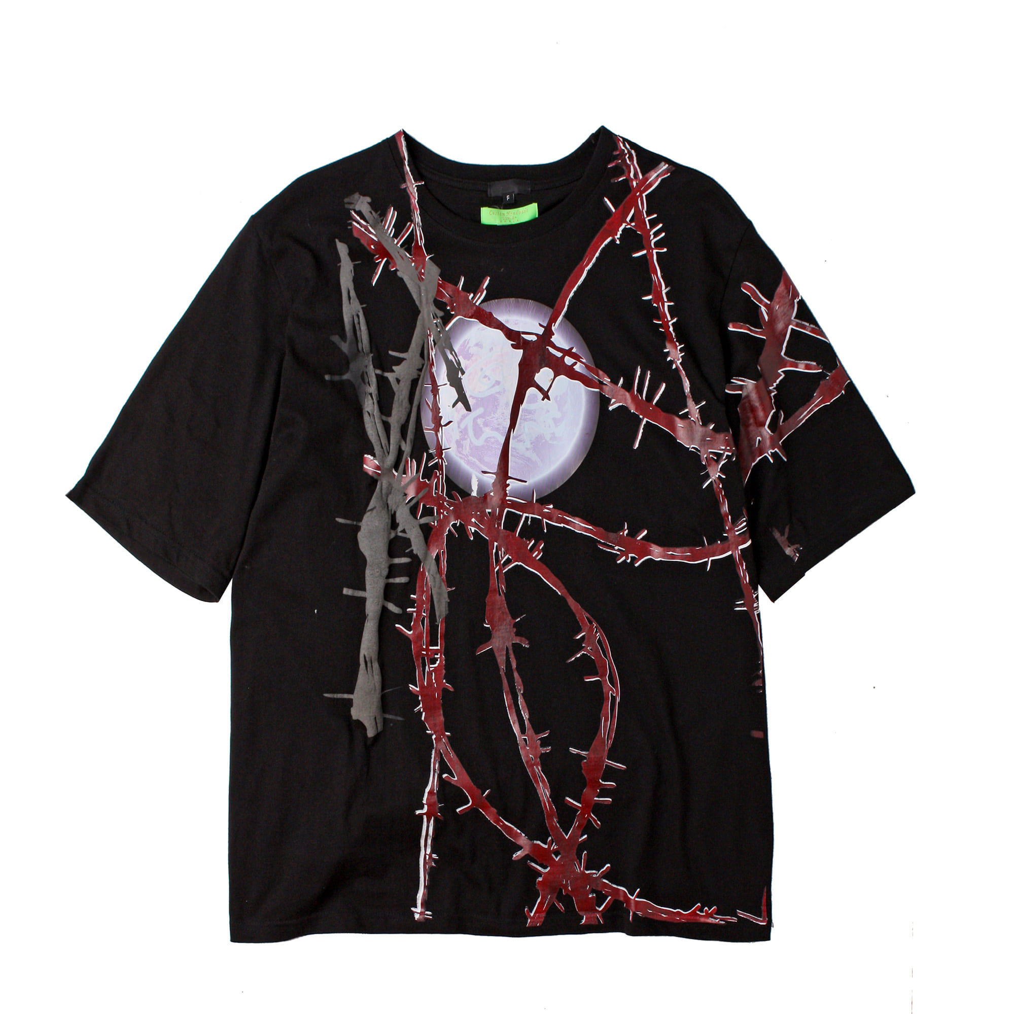 WIRE PRINT T-SHIRT (BLACK) WIRE PRINT T-SHIRT (BLACK)