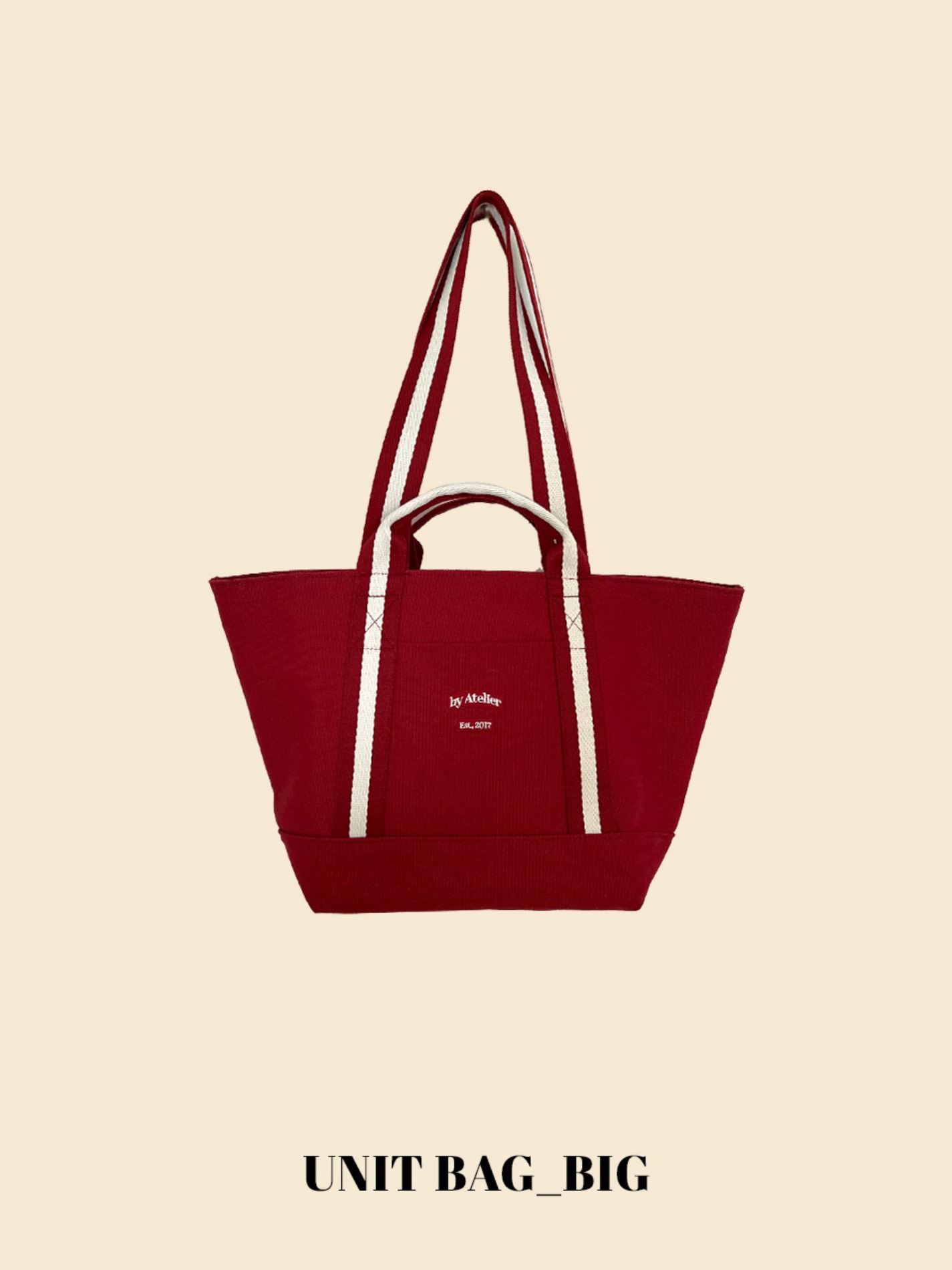 [by Atelier] UNIT BAG_BIG_RED