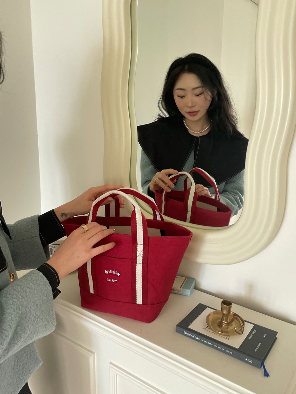 [by Atelier]  UNIT BAG_BASIC_RED