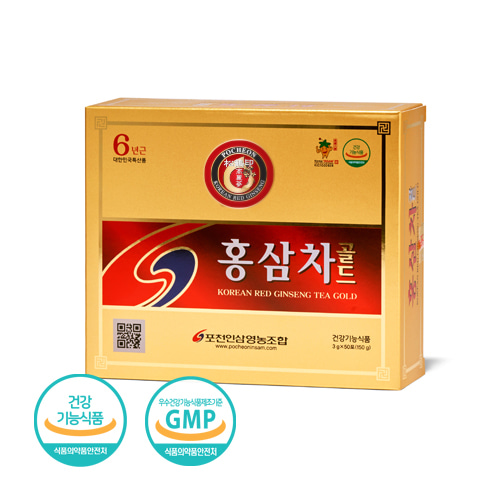 Red ginseng tea gold 50pack