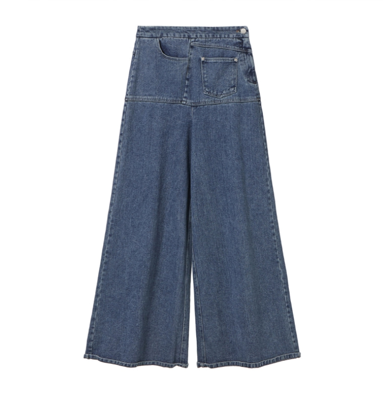 [2차 리오더] Asymmetrical Pocket Jeans