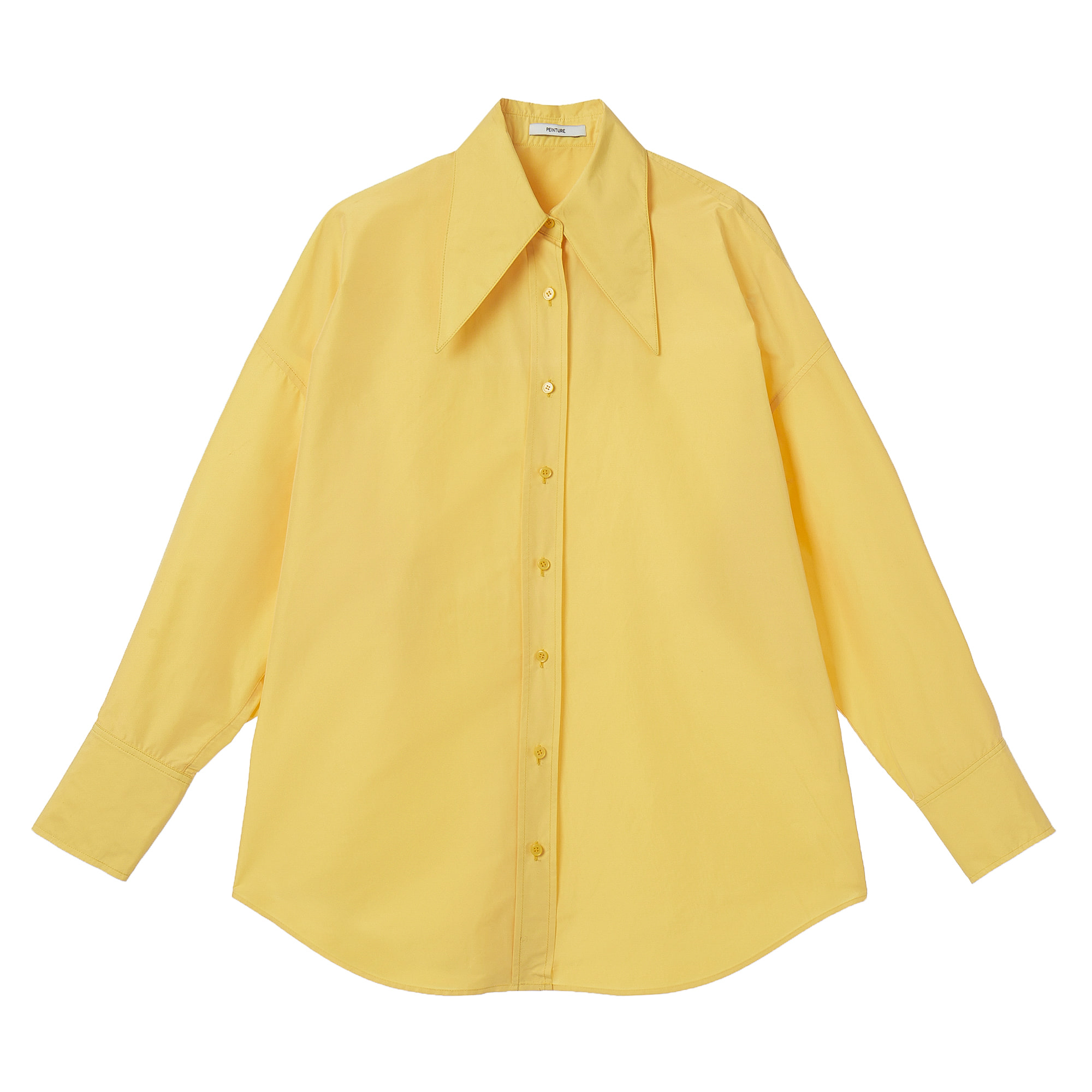 [40% OFF] Oversized Collar Shirt-Lemon
