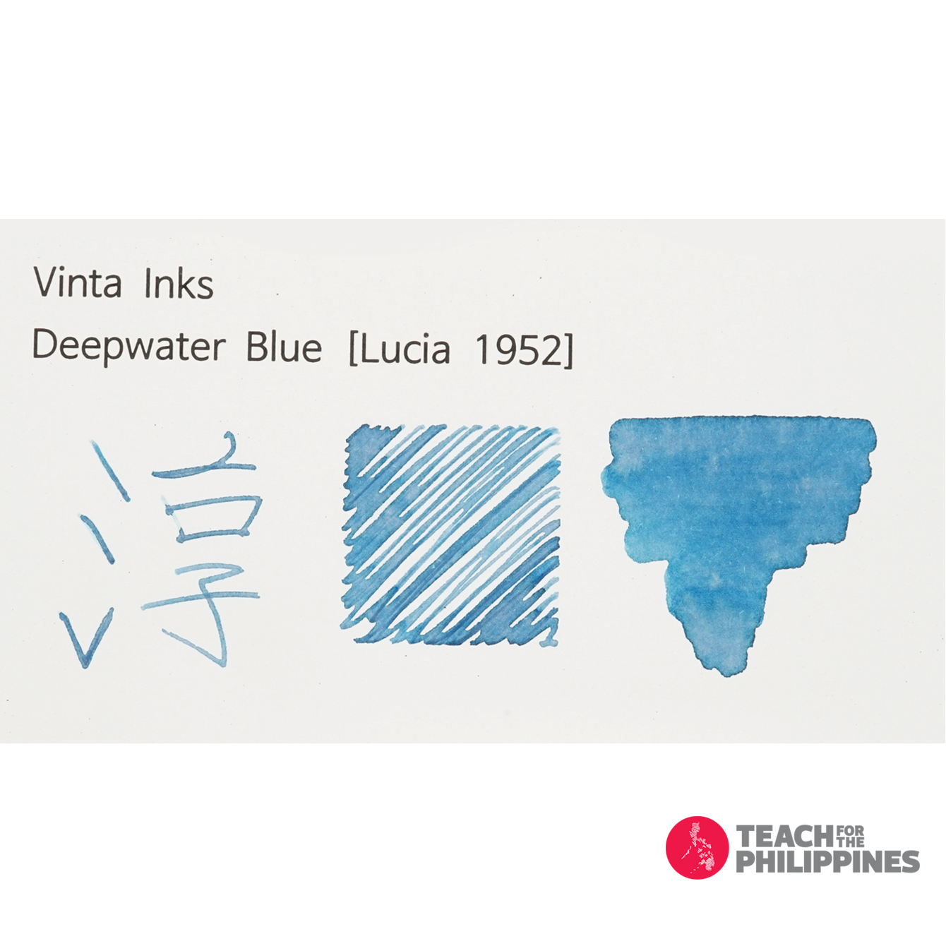 빈타 병 잉크 딥워터 블루 루시아 Deepwater Blue Lucia