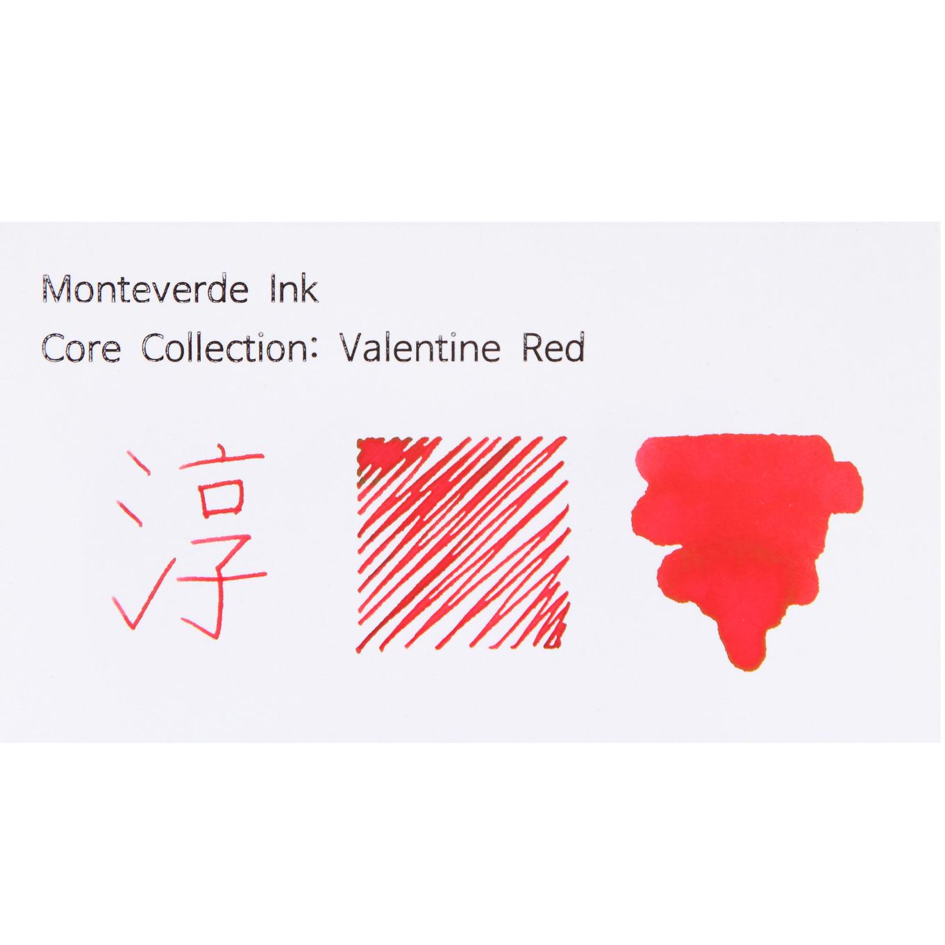 몬테베르데 병 잉크 코어 시리즈 발렌타인 레드 Valentine Red