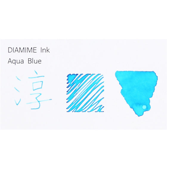 디아민 병 잉크 아쿠아 블루 Aqua Blue