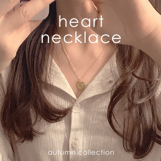 vin heart necklace .최저가