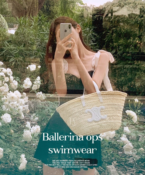[인스타문의폭주] Ballerina ops swimwear - 1color