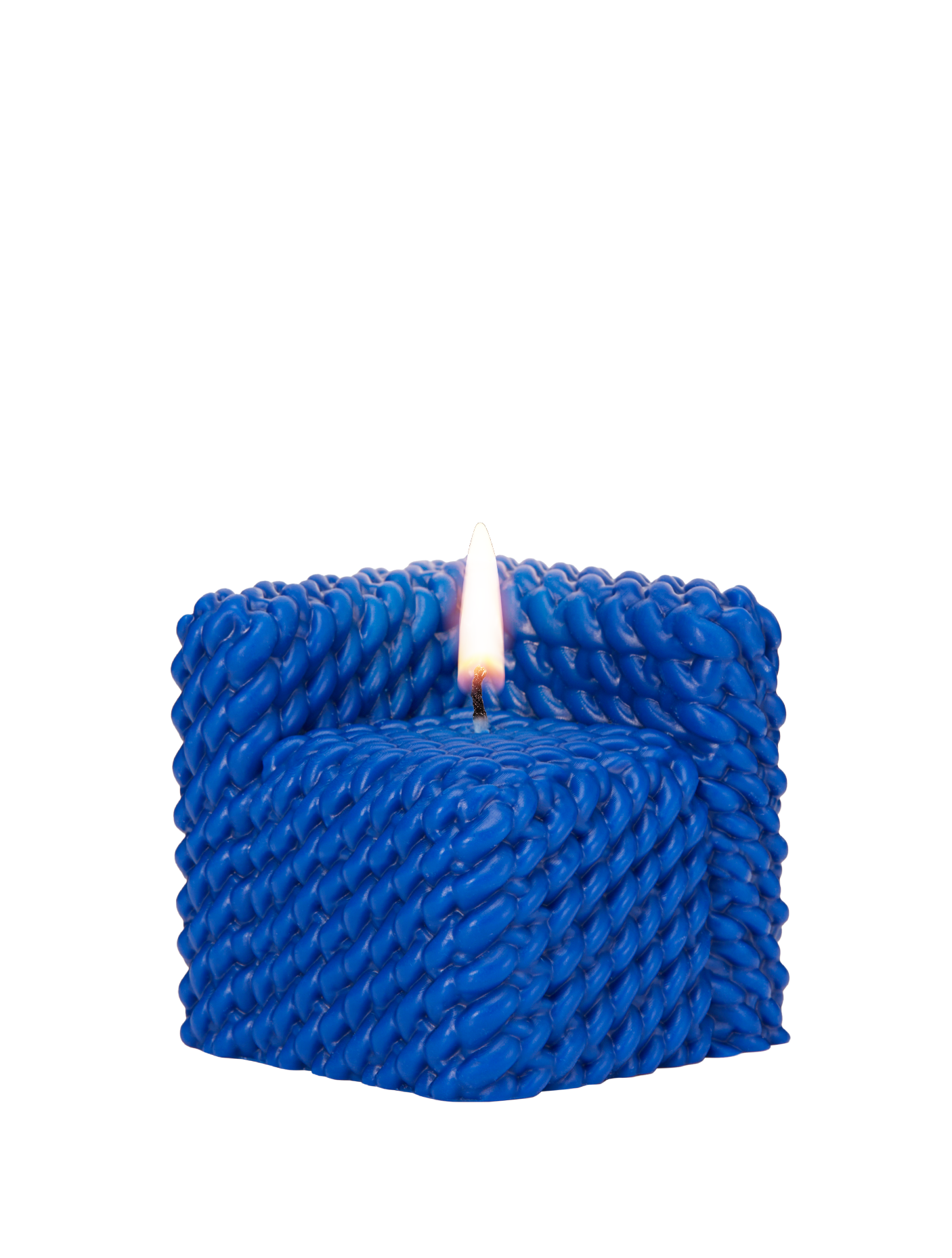 Obsession object candle Blue