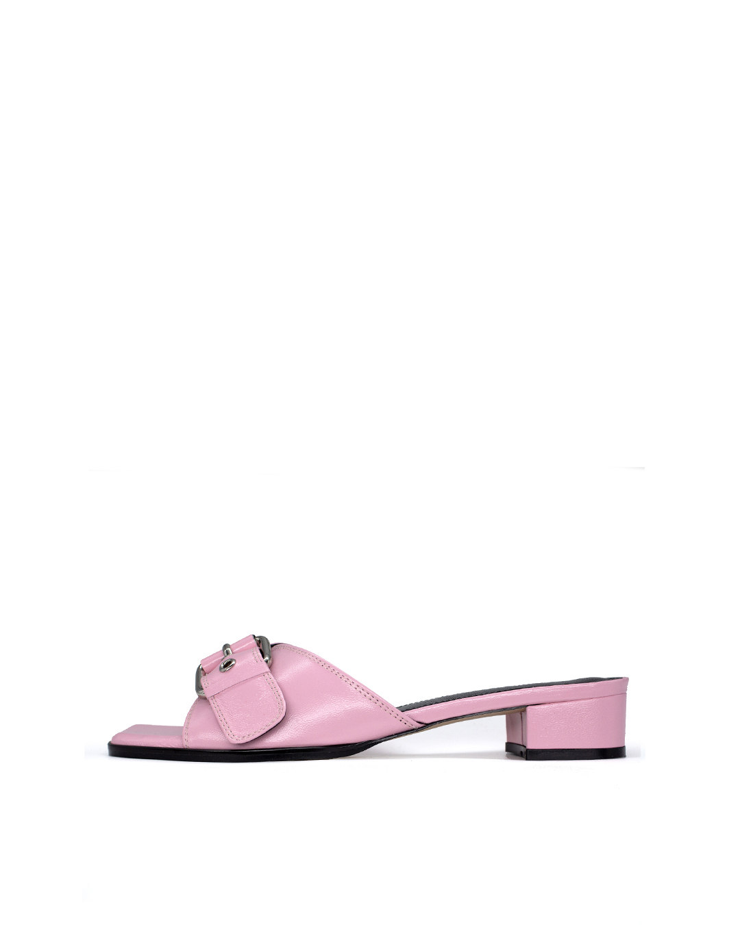 Allure Buckle Mules - PINK((10%off -6/11까지))