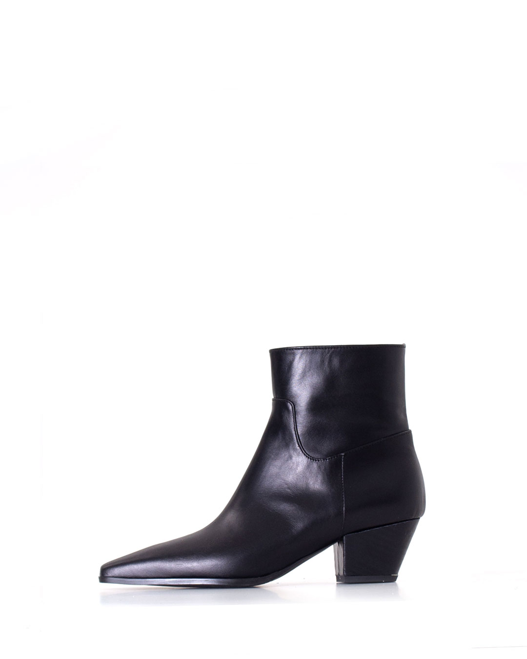 Point Western Boots - BLACK