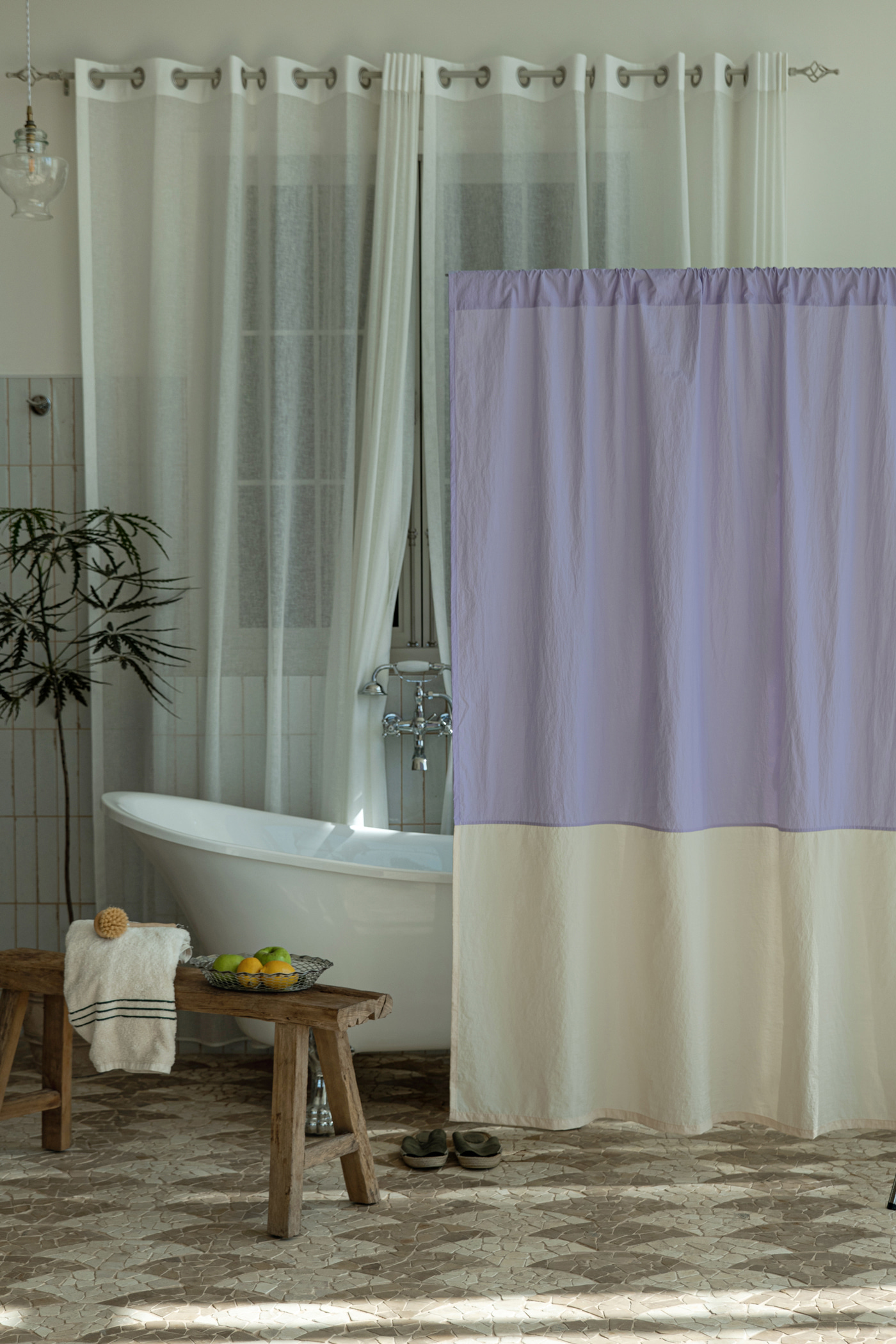 Glam Shower Curtain 4color