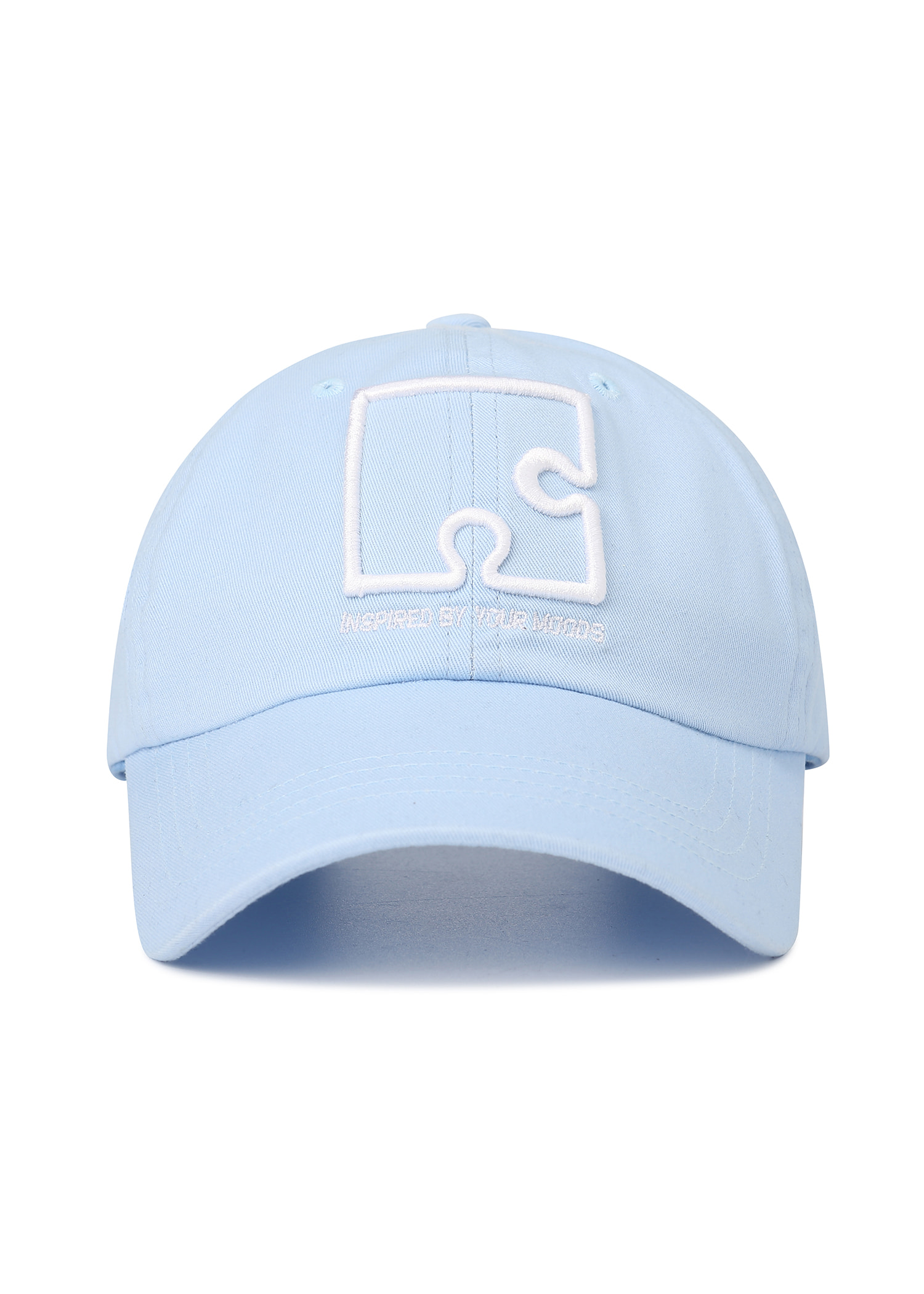 [UNISEX] SKY BLUE PIECE 3D LOGO CAP