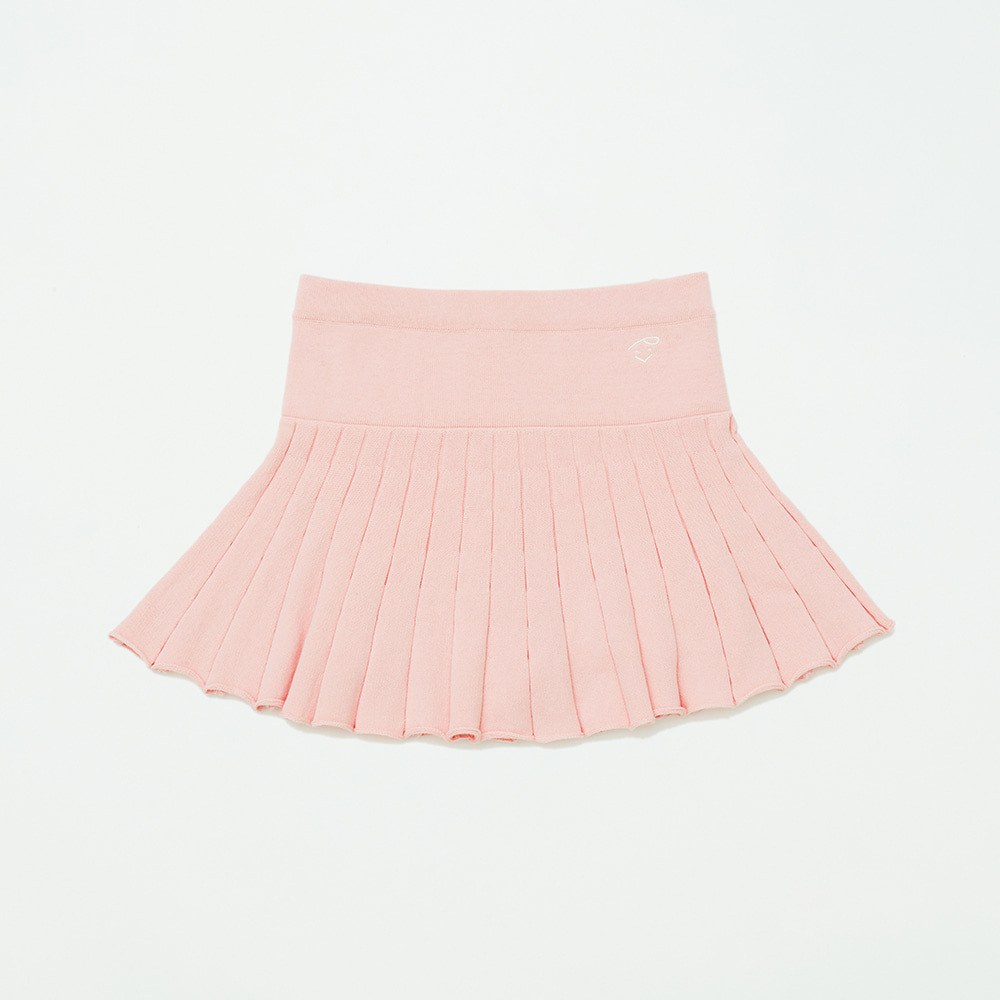 Essential Knit Pleated Skirt