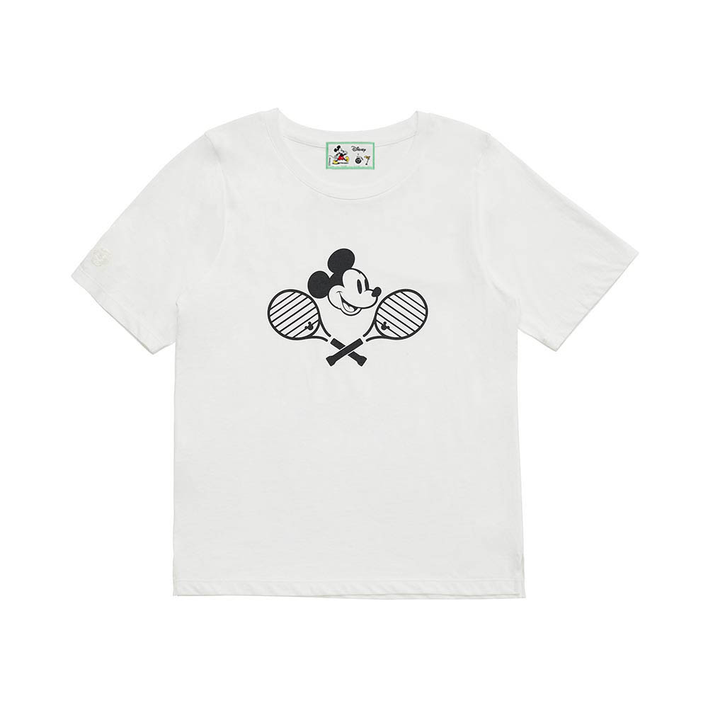 Mickey cross tennis T-shirt