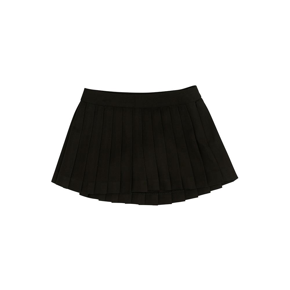 Plissee mini skirt