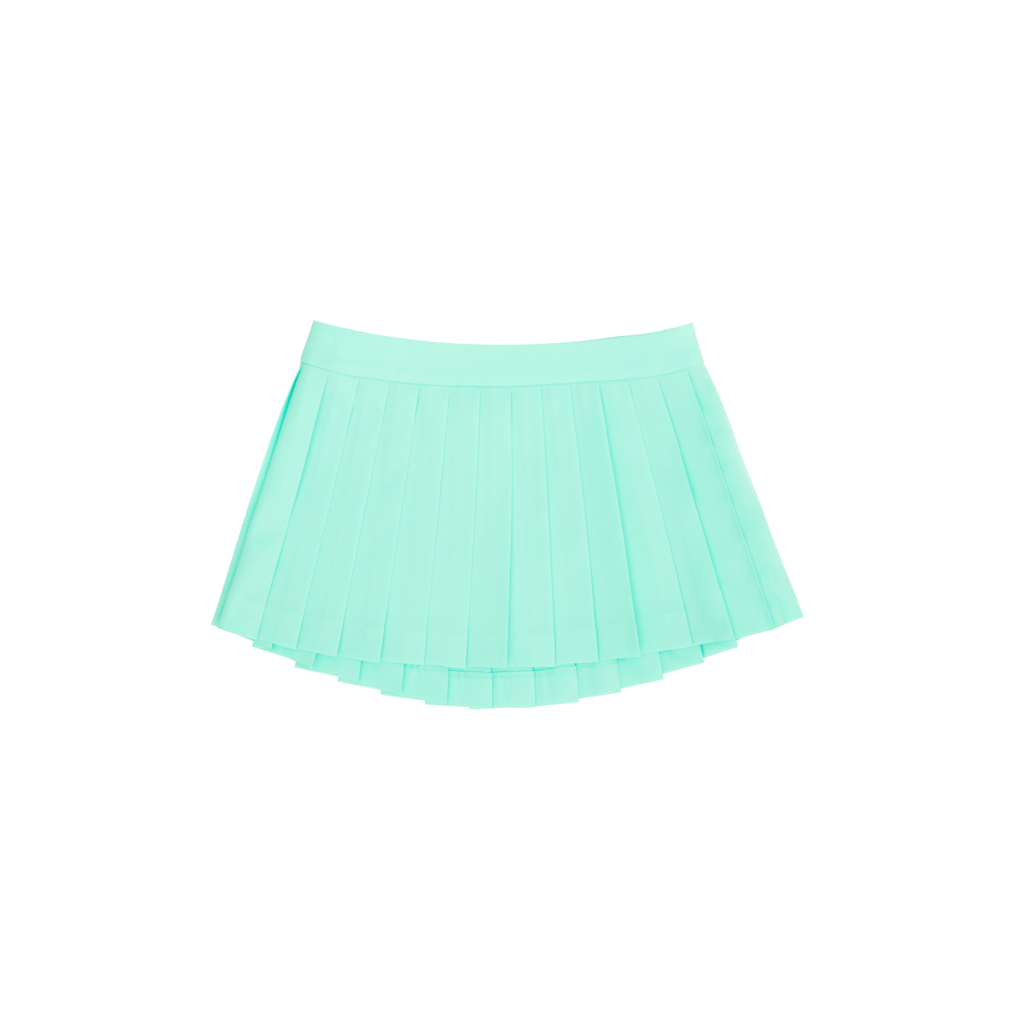 Plissee separate mini skirt