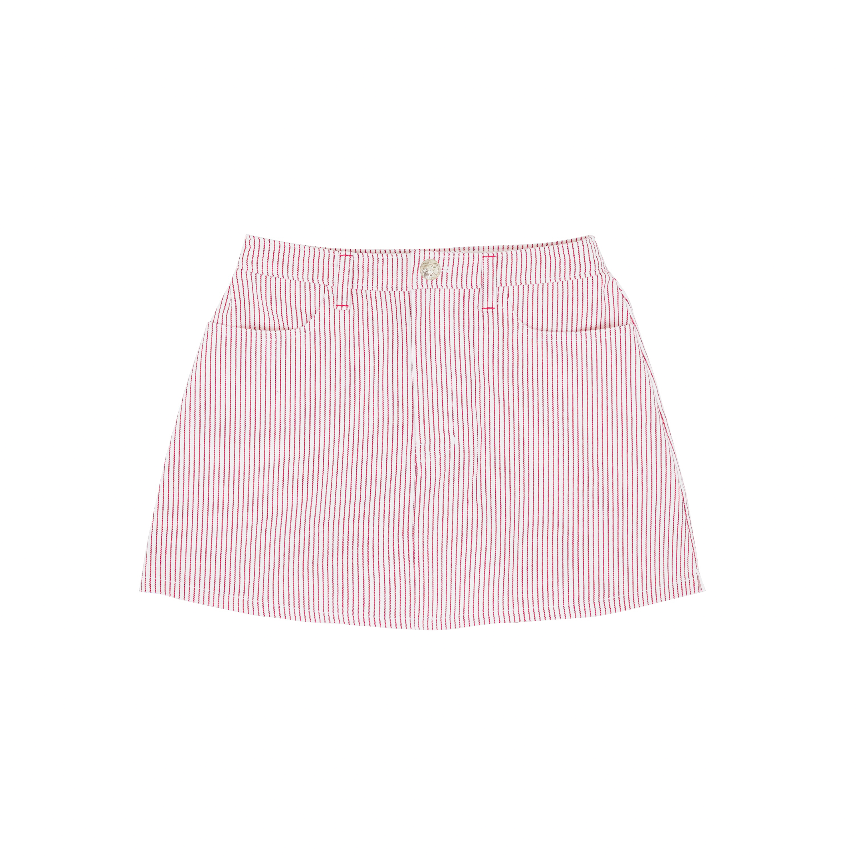 Stripe cotton skirtpants