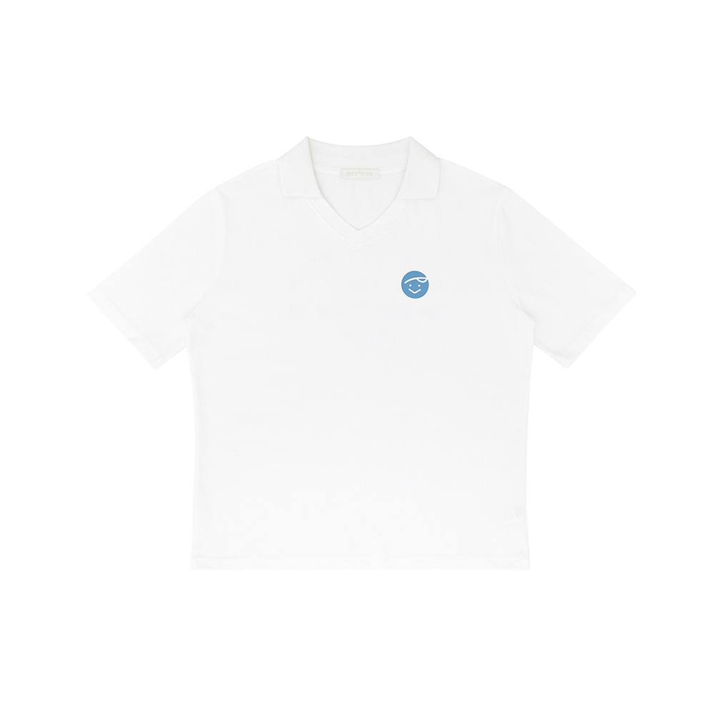 Piv&#039;vee V Neck Collar T-shirt