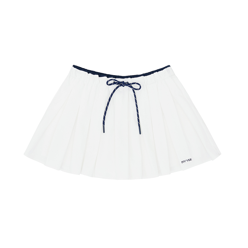 【pivvee】 2030ゴルフウェア Signature knit skirt CLOTHING - SKIRTS - pivvee