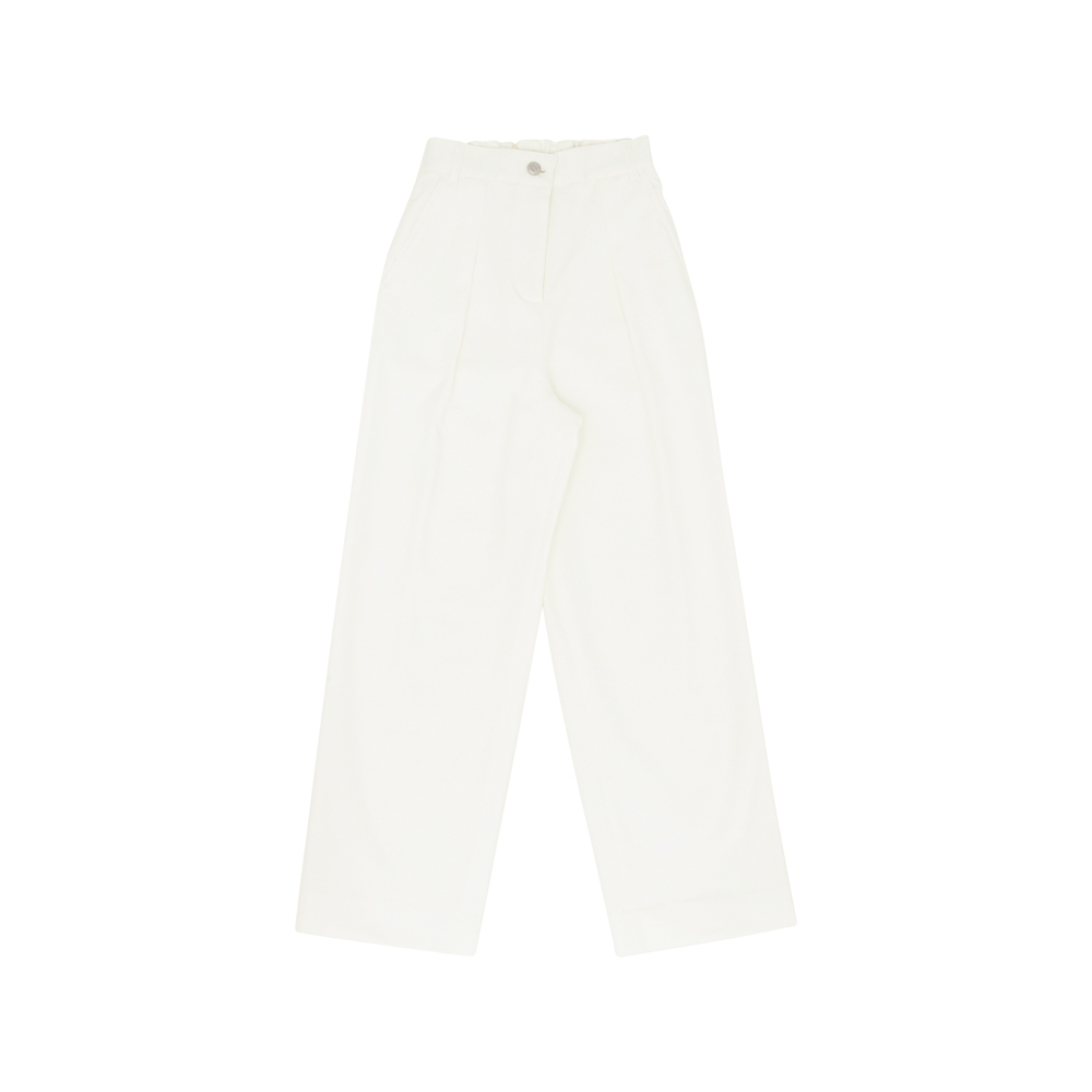 Tapered cotton pants