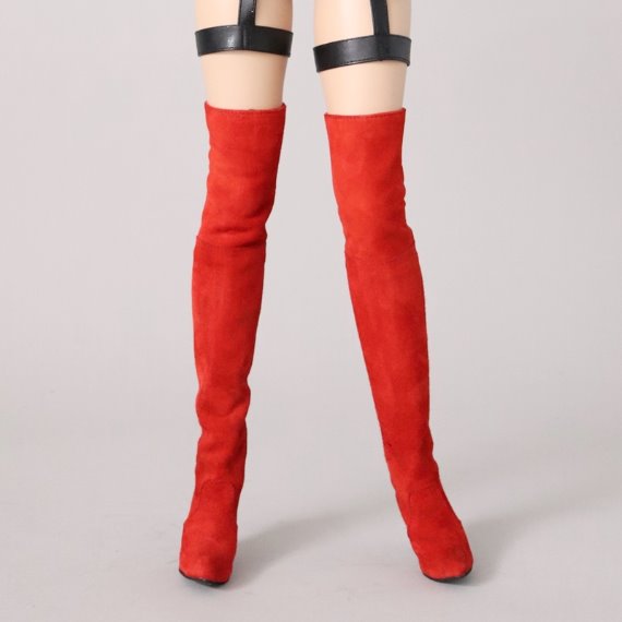 Thigh High Boots (Red)_SD