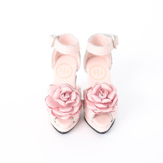 MSD_Platform Sandal (Pink+Flower)