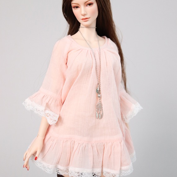 MSD_Pink Cotton Dress
