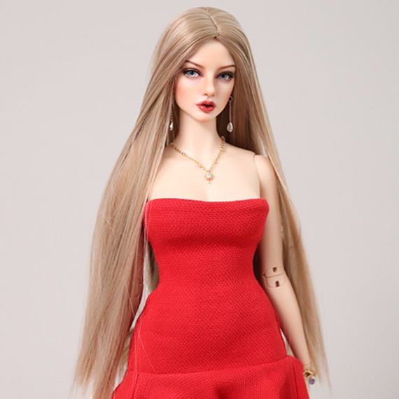 Long Straight Hair_Blonde (5-6 Inch)